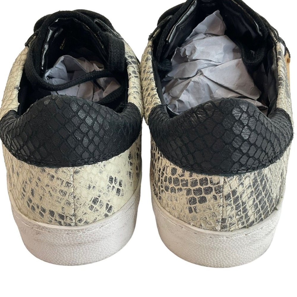 Crevo Cardi Snake Sneakers Shoes Womens Size 6.5 Black Off White CW1175-011 Nwt - Picture 5 of 8
